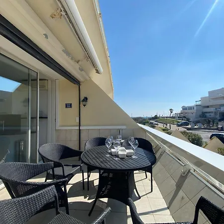 Apartmán Lumiere D'heliopolis, Avec Vue Mer, Climatisation Agde